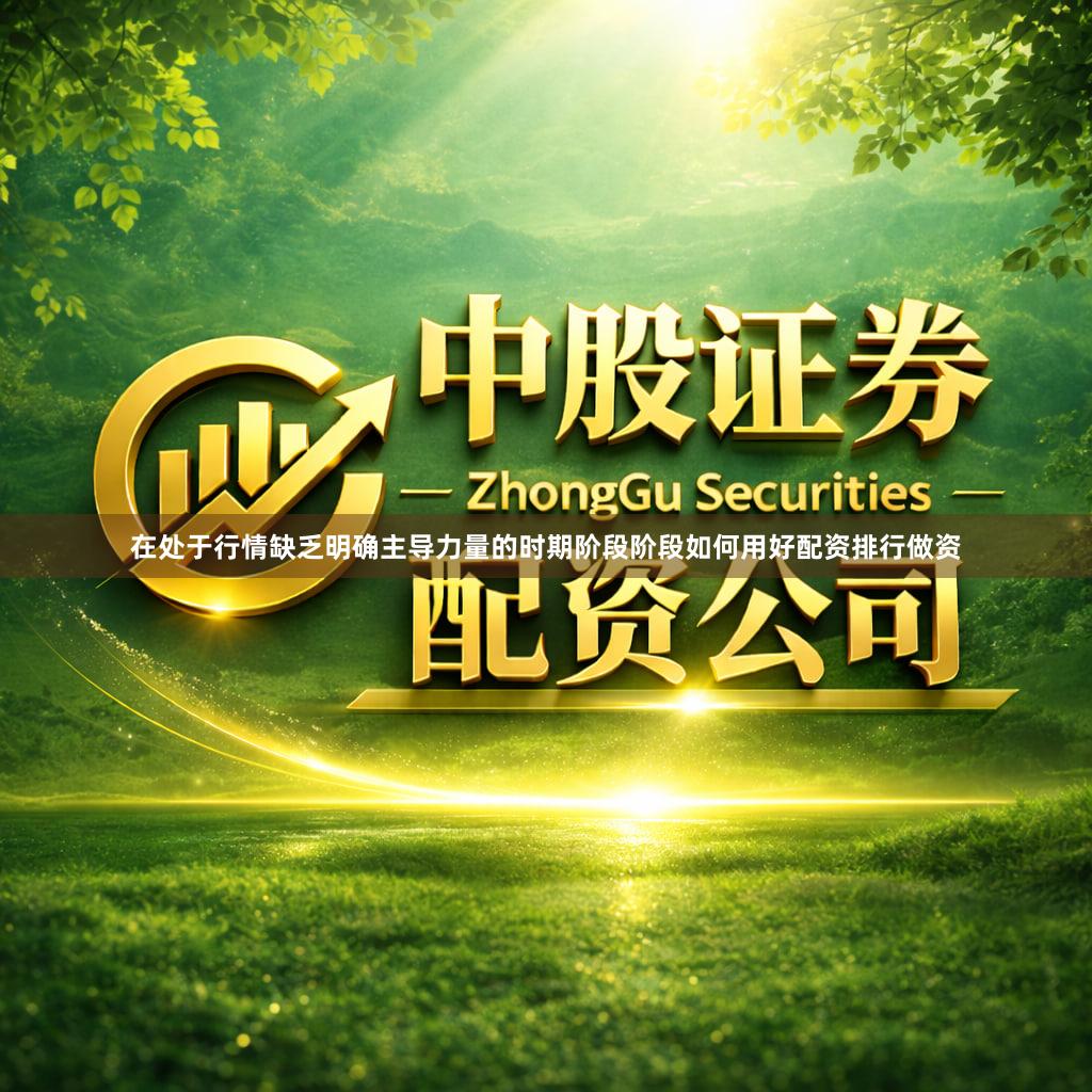 在处于行情缺乏明确主导力量的时期阶段阶段如何用好配资排行做资